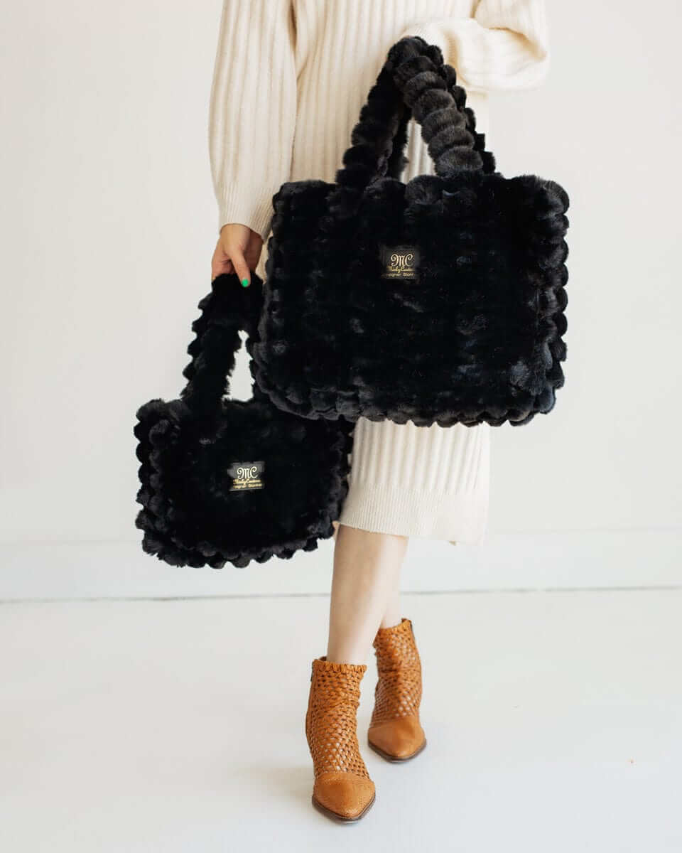 Annie Bag - Ripple Black